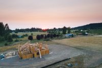 Steeds meer Nederlandse huizen worden nu van hout gebouwd