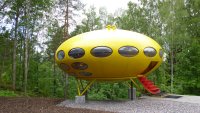 Het Futuro House staat na 60 jaar weer in Finland