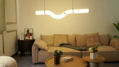 Amberkleurig licht verovert dit jaar je woonkamer