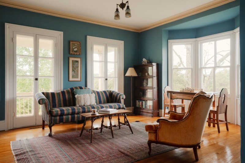 Deze verftrend vervangt color drenching in je woonkamer